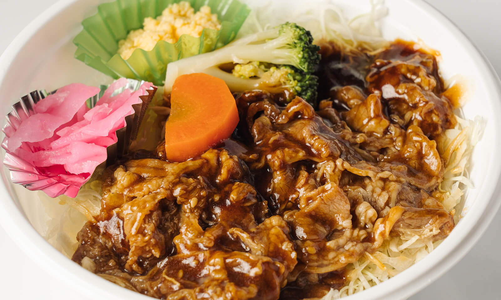 7. 丼、麺類などのお弁当メニュー