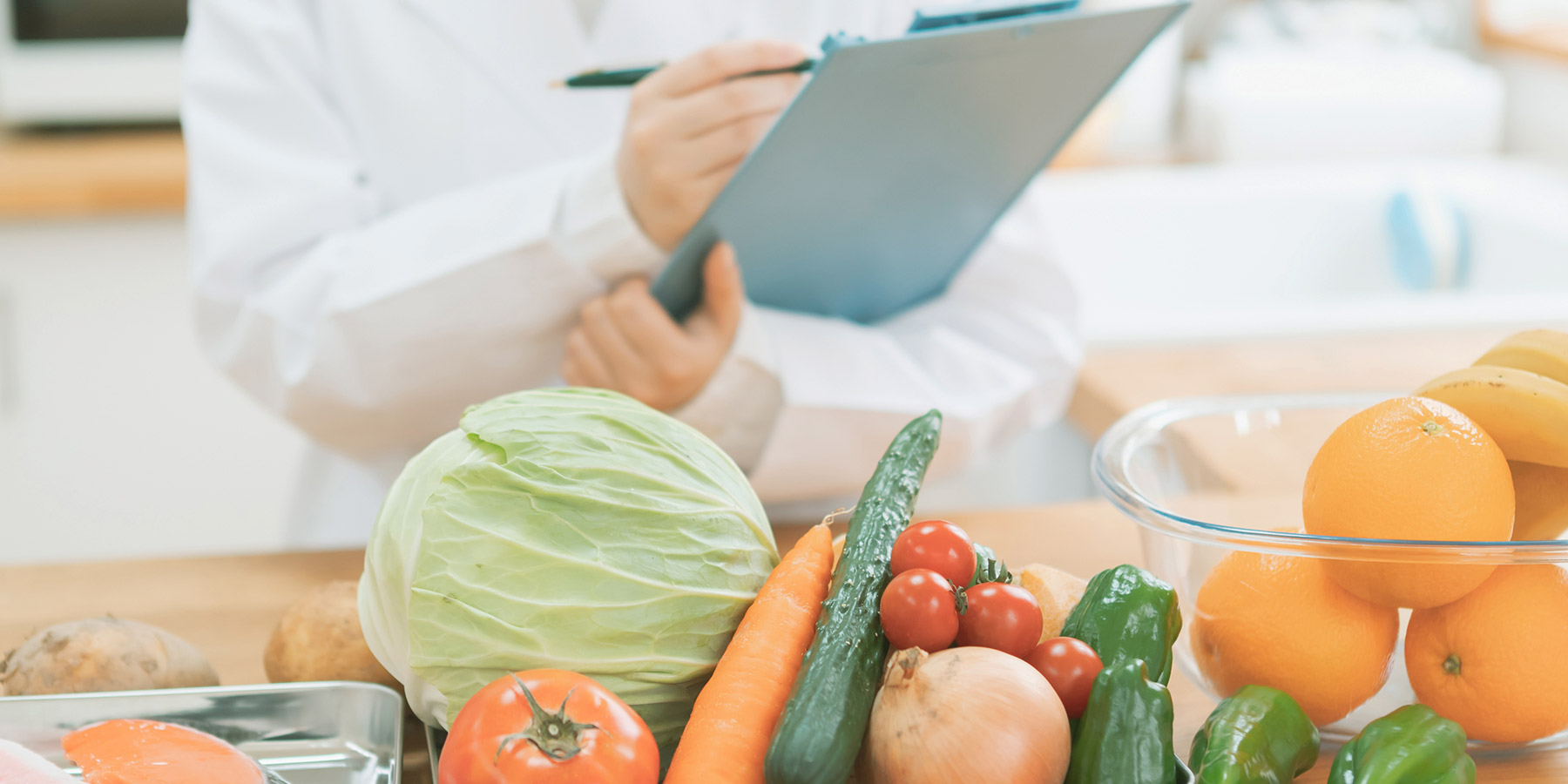 健康を考えたメニュー